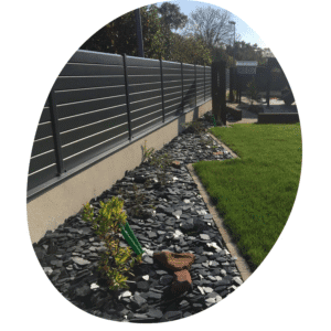 cloture aluminium jardin
